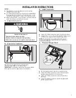 Preview for 7 page of Maytag UXT3030AD Installation Instructions And Use & Care Manual