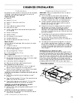 Preview for 19 page of Maytag UXT4030AYS Installation Instructions And Use And Care Manual