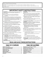 Preview for 2 page of Maytag UXT4230AD Installation Instructions And Use & Care Manual