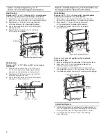 Preview for 8 page of Maytag UXT5530AAS Installation Instructions And Use & Care Manual