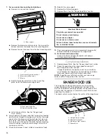 Preview for 10 page of Maytag UXT5530AAS Installation Instructions And Use & Care Manual