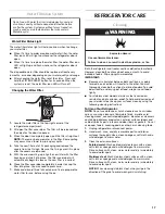 Preview for 17 page of Maytag W10359302A User Instructions