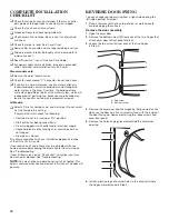 Preview for 18 page of Maytag WED8000BW Installation Manual