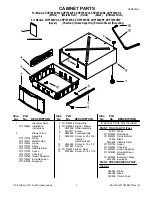 Preview for 1 page of Maytag XHP1550VA0 Parts List