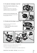 Preview for 46 page of Maytronics Dolphin Classic 5 Operating Instructions Manual