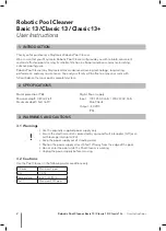 Preview for 2 page of Maytronics Dolphin Explorer E30 User Manual