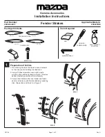 Mazda 0000-8L-K01 Installation Instructions preview