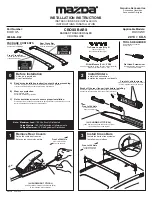 Preview for 1 page of Mazda 0000-8L-R02 Installation Instructions