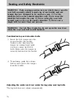 Preview for 76 page of Mazda 2008 B2300 Truck Owner'S Manual