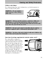 Preview for 89 page of Mazda 2008 B2300 Truck Owner'S Manual