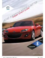 Mazda 2012 MX-5 Miata Smart Start Manual preview