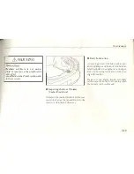 Preview for 169 page of Mazda 323F Owner'S Manual