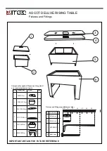 Preview for 4 page of MAZE ASCOT DELUXE Assembly Instructions