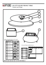 Preview for 5 page of MAZE ASCOT ROUND SOFA DINING SET Assembly Instructions Manual