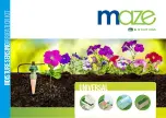 Preview for 1 page of MAZE Moisture Sensing Irrigation Kit Instructions Manual