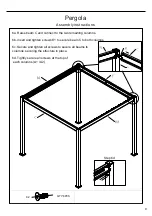 Preview for 9 page of MAZE PERGOLAS Assembly Instructions Manual