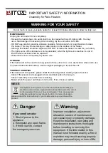 Preview for 4 page of MAZE ZHQ1315-RMHD-M Assembly Instructions