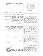 Preview for 21 page of MBM FC-10 Operation Manual