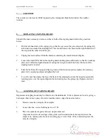 Preview for 20 page of MBM SPRINT 5000 Operation Manual