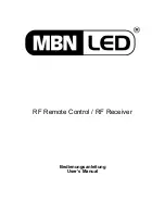 MBNLED RF-CH11 User Manual preview