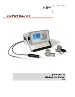 Preview for 1 page of MBW 473-RP2 Operation And Maintenance Manual