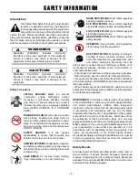 Preview for 4 page of MBW ERGO-TAMP Operator'S Safety And Service Manual