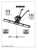 Preview for 2 page of MBW SCREEDEMON WS500 Operator'S Safety And Service Manual