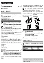 Preview for 4 page of MC Crypt 30 15 36 Operating Instructions