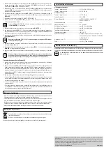 Preview for 9 page of MC Crypt MX-3BT Operating Instructions Manual