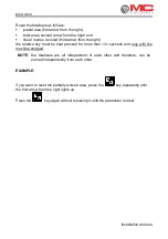 Preview for 22 page of MC Electronics AREA CONTROL MCK 3000 Use And Assembly Instructions