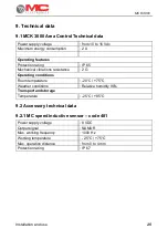 Preview for 25 page of MC Electronics AREA CONTROL MCK 3000 Use And Assembly Instructions