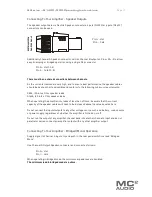 Preview for 11 page of MC2 Audio S1400 Operating Instructions Manual