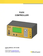 Preview for 1 page of McCain FleX M73101R User Manual