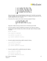 Preview for 141 page of McCain FleX M73101R User Manual