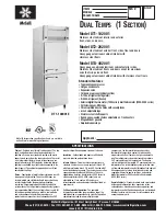 Preview for 1 page of McCall DT1-102001 Specifications