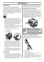 Preview for 57 page of McCulloch BC2235 Operator'S Manual