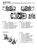 Preview for 13 page of McCulloch M180HCRD Repair Parts Manual