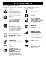 Preview for 5 page of McCulloch MB290 Operator'S Manual