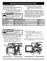 Preview for 11 page of McCulloch MB290 Operator'S Manual