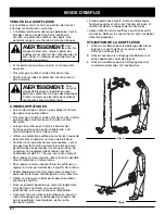 Preview for 28 page of McCulloch MB290 Operator'S Manual