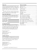 Preview for 3 page of McIntosh MCC406M Owner'S Manual