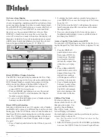 Preview for 26 page of McIntosh MVP841 Owner'S Manual