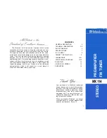 Preview for 2 page of McIntosh MX 114 Owner'S Manual