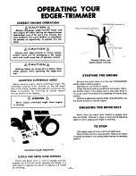 Preview for 6 page of Mclane 4Wedger Operator'S Manual