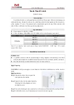 MCO Home MH-S510 Series User Manual preview