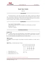 MCOHome MH-S314 User Manual preview