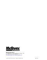 Preview for 34 page of McQuay MFC-C Product Manual