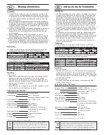 Preview for 4 page of McQuay WHR 100EA Product Manual