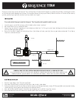 Preview for 2 page of MDM Sequence TITAN Installation And Service Manual