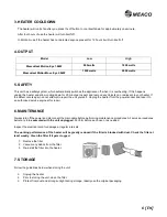 Preview for 6 page of Meaco MeacoHeat Motion Eye Instruction Manual